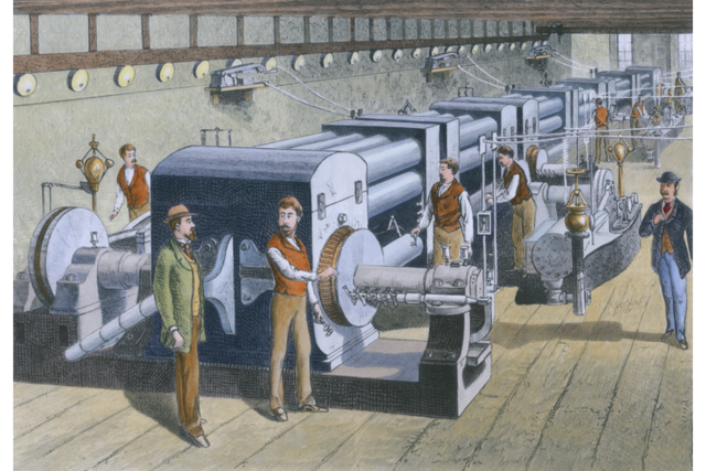 Thomas Edison Opens His First Permanent Power Station