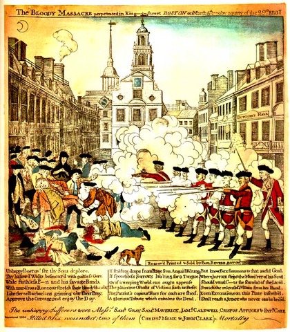the Boston Massacre