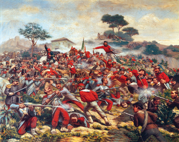 Garibaldi's Red Shirts capture Sicily