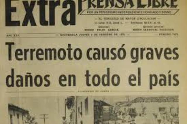 Mayor catástrofe natural de Guatemala