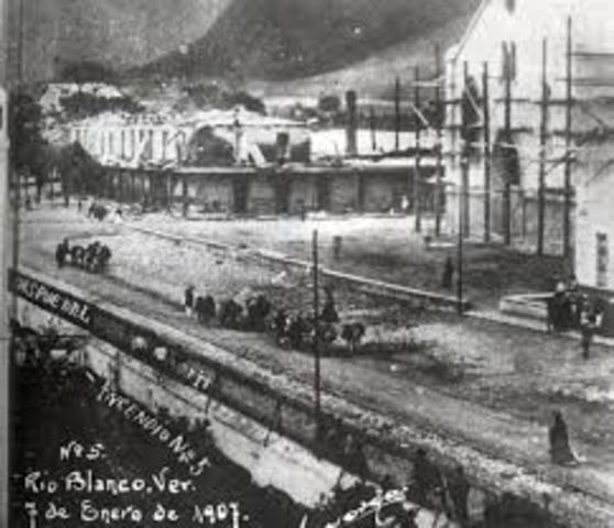 HUELGA TEXTIL DE RIO BLANCO VERACRUZ