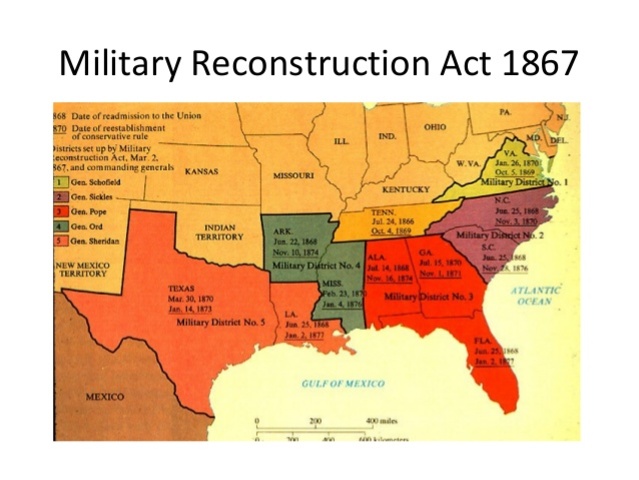 First Congressional Reconstruction Act Passed
