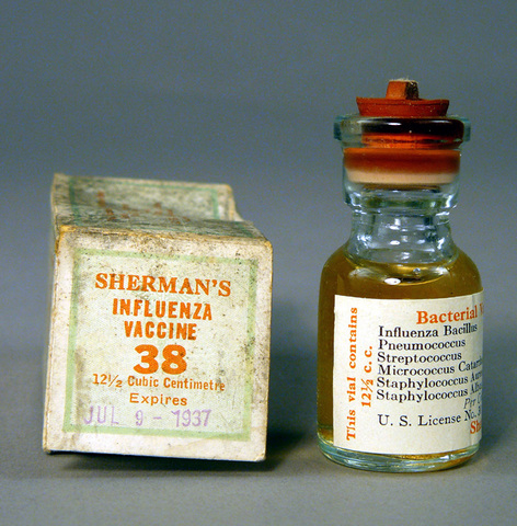 First vaccine developed for influenza