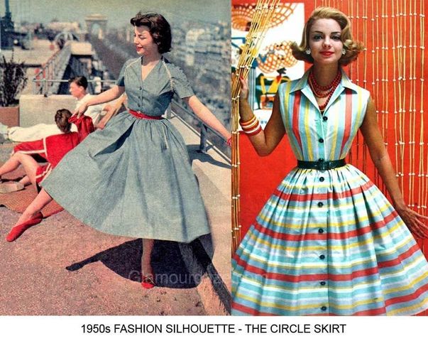 Fashion in the 1950's