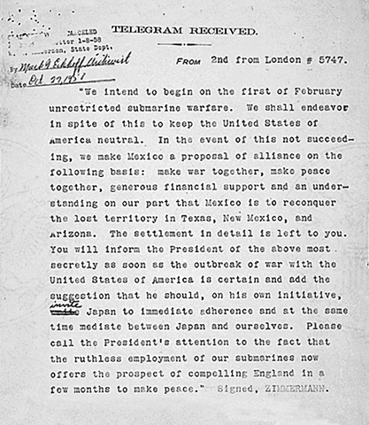 Zimmermann Telegram