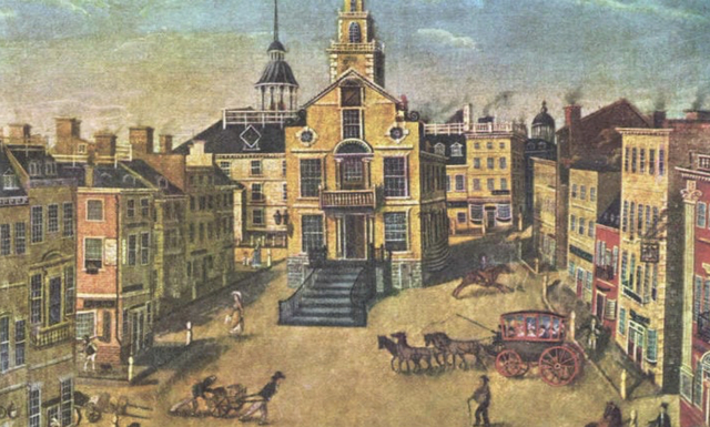 The Puritans found the city of Boston