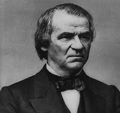 Johnson Announced Plans for Presidential Reconstruction