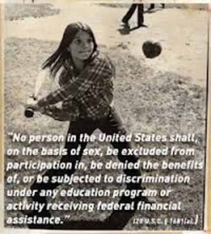 Title IX of the Education Amendments