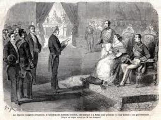 O'Donnell sustituye a Espartero como jefe de Gobierno