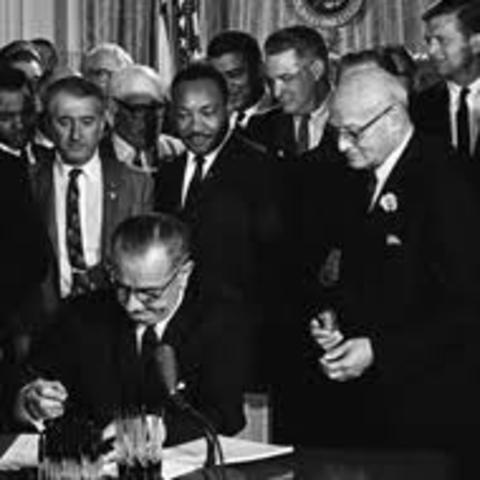 The Civil Rights Act Becomes Law