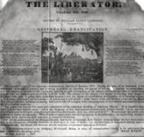 William Lloyd Garrison Published The Liberator