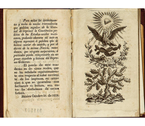 El Congreso da a conocer la Constitución de Apatzingán