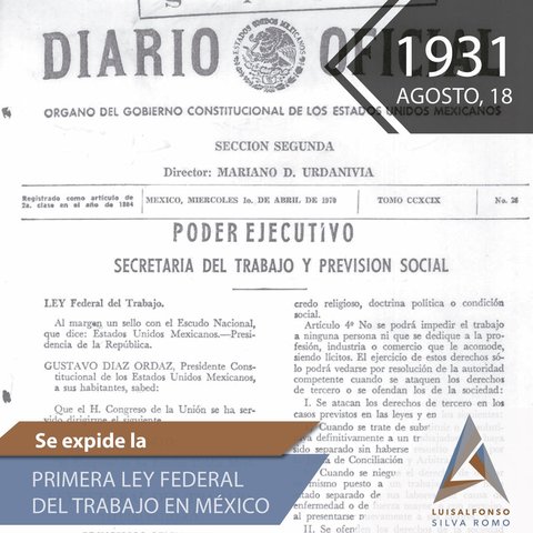 Primera Ley Federal Del Trabajo