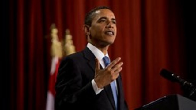 Barack Obama voted 44th president