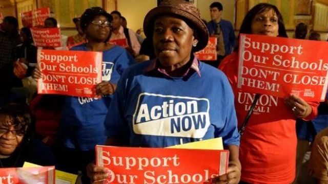 Chicago Board of Education Voted to close5 schools