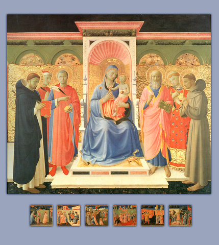 BEATO ANGELICO - Pala di Annalena