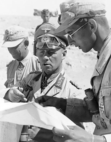 Offensive allemande en Egypte