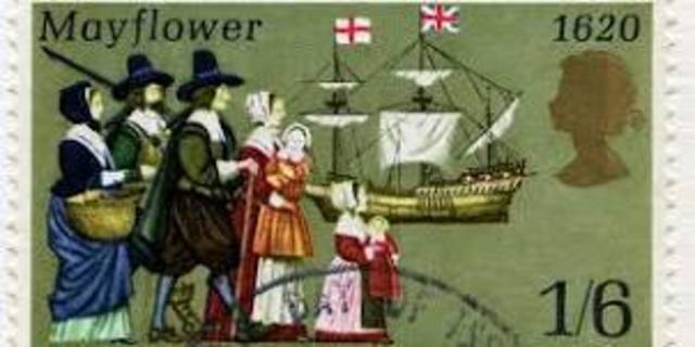 Pilgrims land