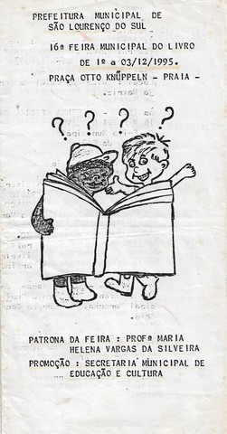 PATRONA DA FEIRA DO LIVRO