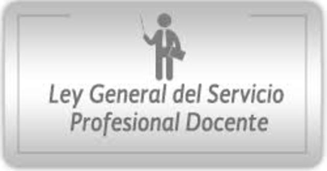 Ley General del Servicio Profesional Docente