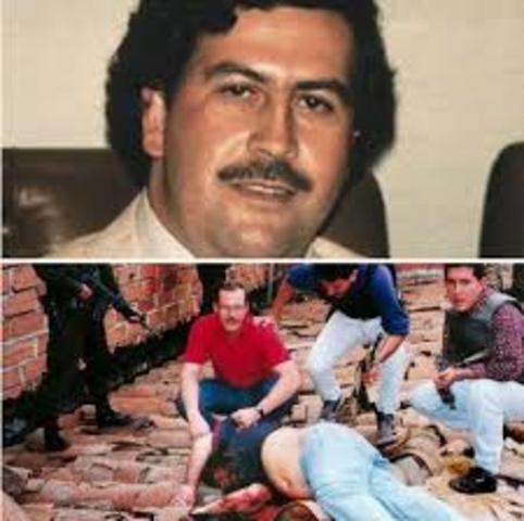 Abaten a Pablo Escobar