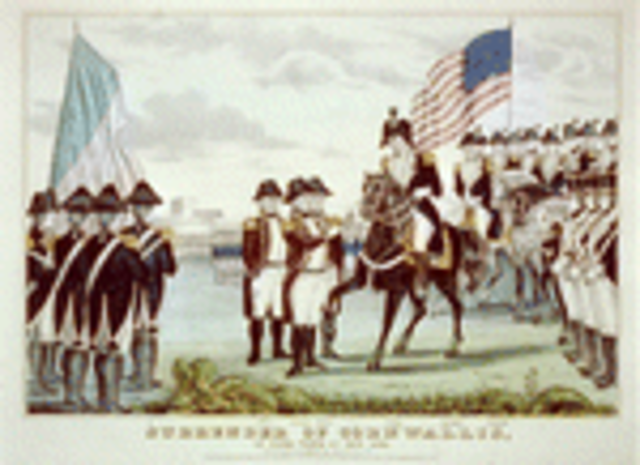 British Surrender at Yorktown