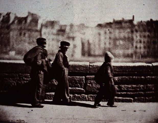 Les ramoneurs en marche (Negre)