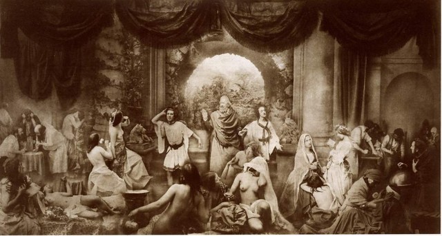 "The 2 ways of life" Rejlander (allegories)