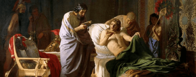 Alejandro Magno muere en Babilonia