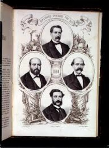 CORTES CONSTITUYENTES POR SUFRAGIO UNIVERSAL (1869).