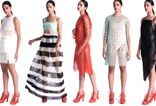 Kleding van 3D printers