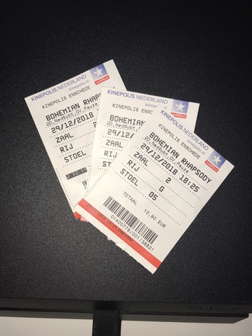 kaartjes bohemian Rhapsody