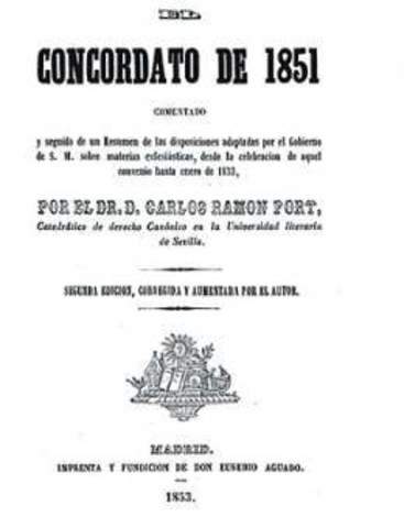 Concordato con la Santa Sede.
