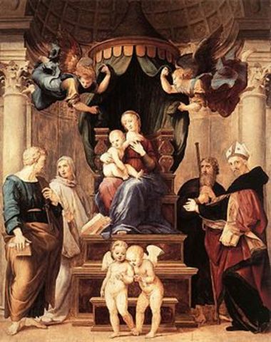 RAFFAELLO - Madonna del Baldacchino