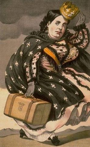 Revolución:  “La Gloriosa”. Exilio de Isabel II.