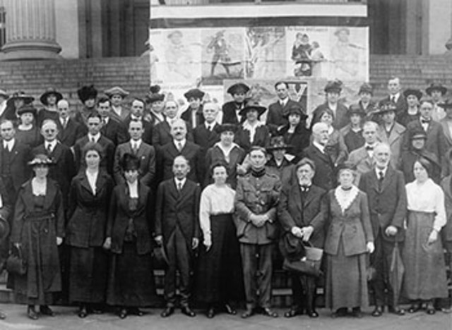White house Conference on Children in 1910