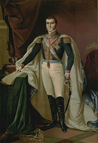 Agustín de Iturbide combate a Guerrero