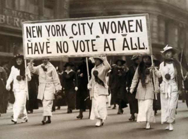 Woman's Rights: No voting rights for women