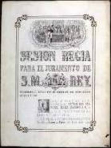 CONSTITUCIÓN DE 1869: