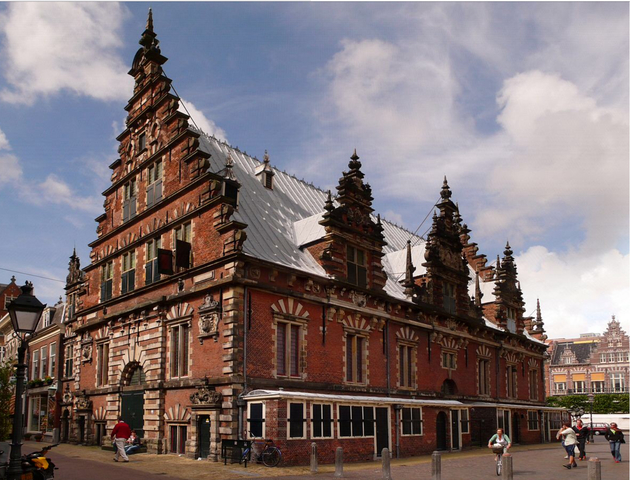 Gebouw uit de tijd van de gouden eeuw in Nederland