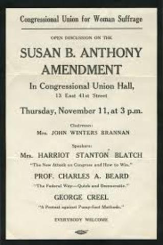 Story 6. The "Anthony Amendment"