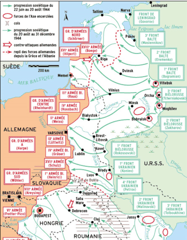 Offensive générale soviétique en Europe de l'Est