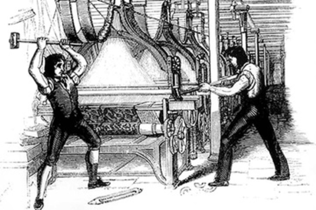 Luddite Rebellion begins