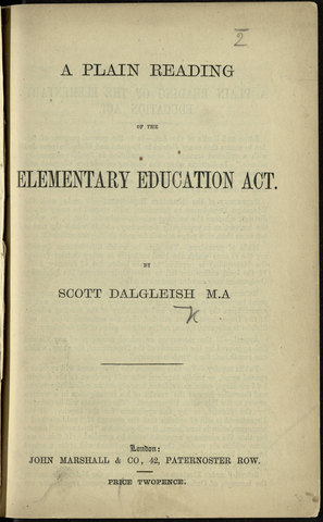 The Education Act