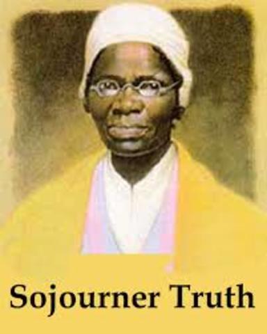 Sojourner Truth Delivered her "Ain't I a Women" Speech