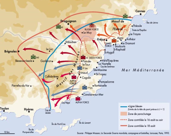 Débarquement allié en Provence
