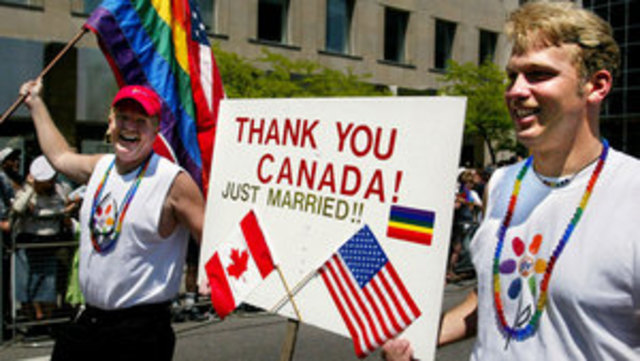 Same sex marriage becomes legal