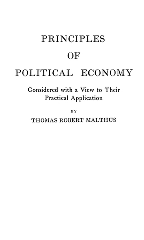 “Principles of Political Economy” por Malthus