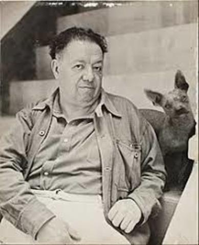 Diego Rivera's carrera artistica ha sido fomentada.