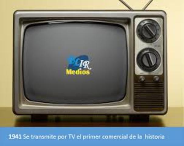 Primer Comercial por Televisión